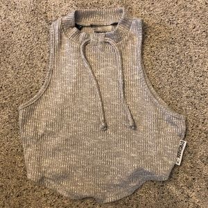 Gymshark muscle tank crop top